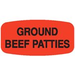 Ground Beef Patties Label