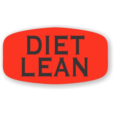 Diet Lean Label