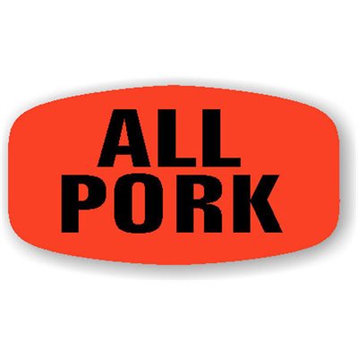 All Pork Label