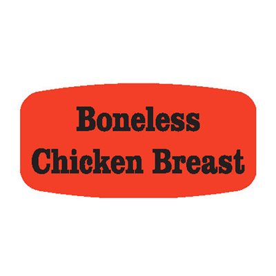 Boneless Chicken Breast Label
