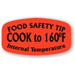 Food Safety Tip Cook to 160 Label