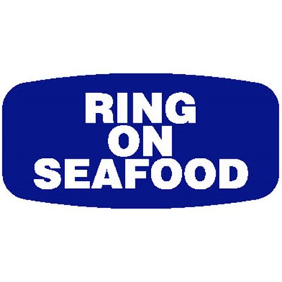 Ring on Seafood Label