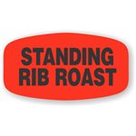 Standing Rib Roast Label