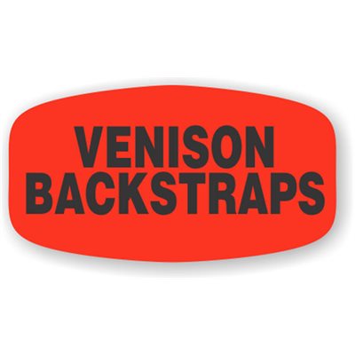 Venison Backstraps Label