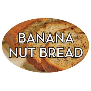 Banana Nut Bread Label