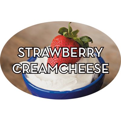 Strawberry Creamcheese Label