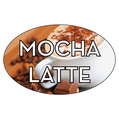 Mocha Latte Label
