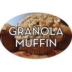 Granola Muffin Label