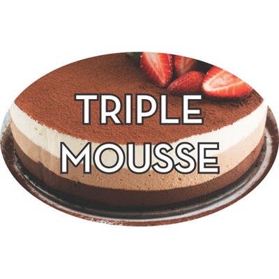 Triple Mousse Label