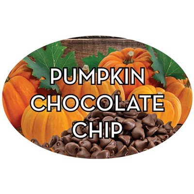 Pumpkin Chocolate Chip Label
