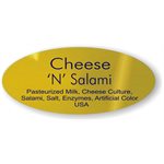 Cheese n Salami w / ing Label