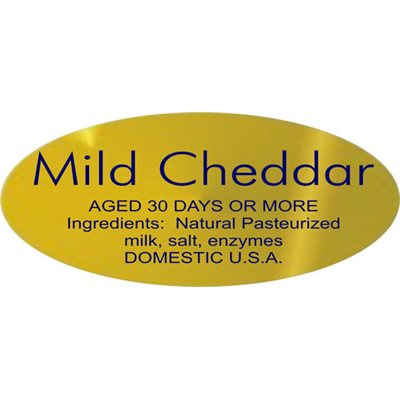Mild Cheddar w / ing Label
