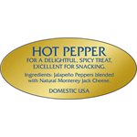 Hot Pepper w / description Label