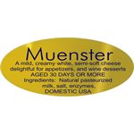Muenster w / ing Label