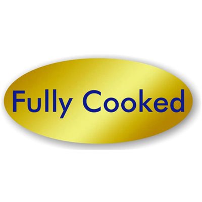 Fully Cooked Label