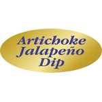 Artichoke Jalapeno Dip Label