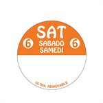 Sat 6 Sabado Samedi Label