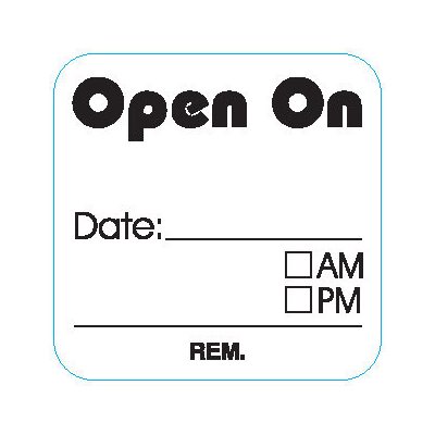 Open On (Date_AM_PM) Label
