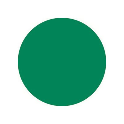 Green (Blank) Label