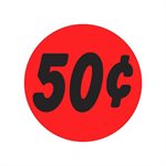 50¢ Bullseye Label