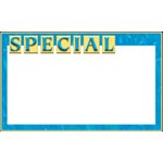Sign Card 7.0 x 11 Special 