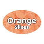 Orange Slices (Candy) Flavor Label