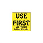 Use First Use Primero Utilisez Premier Label