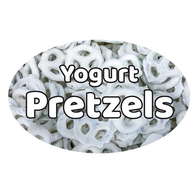Yogurt Pretzels (Candy) Flavor Label 